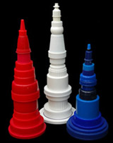 Red, White & Blue (can�t see the forest for the) Plastic Trees